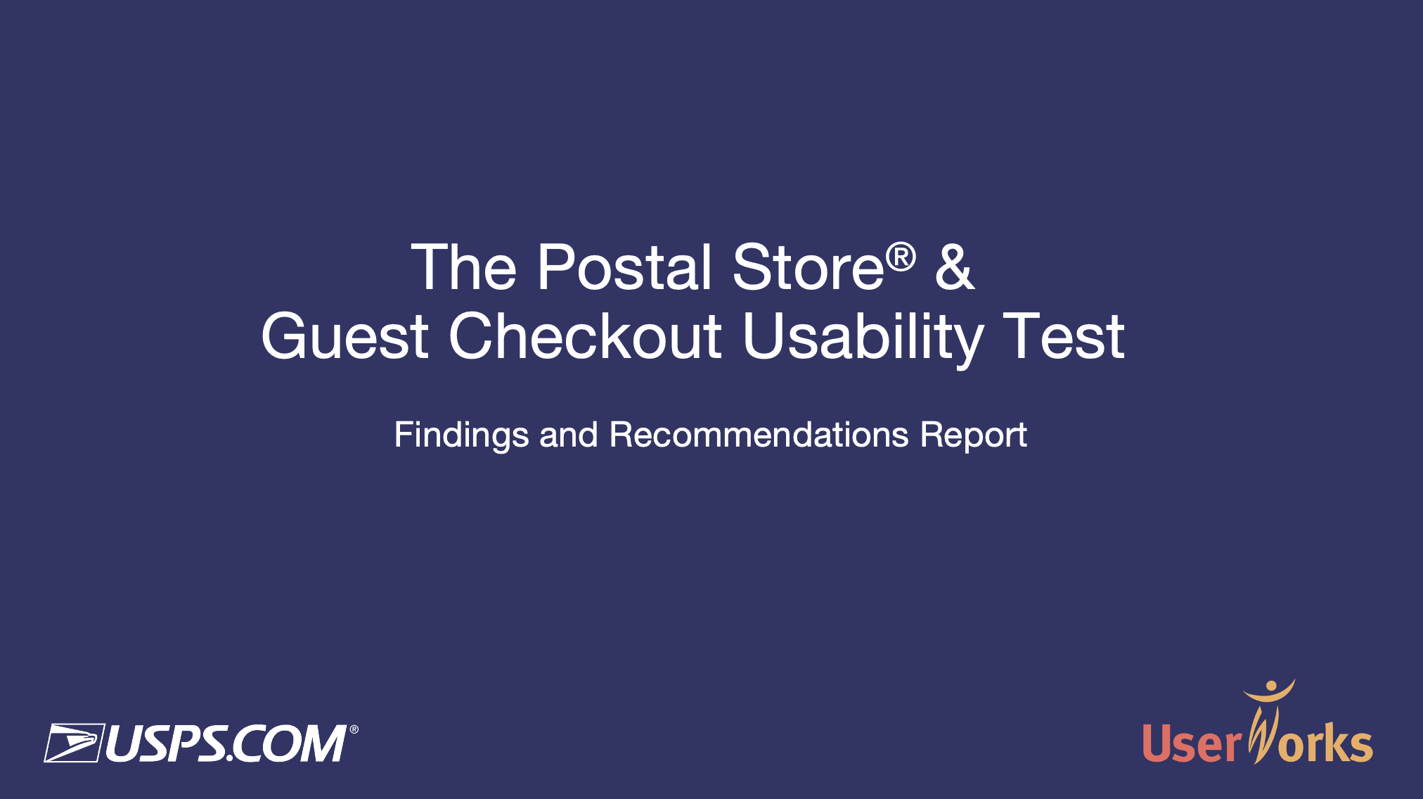 usps store report